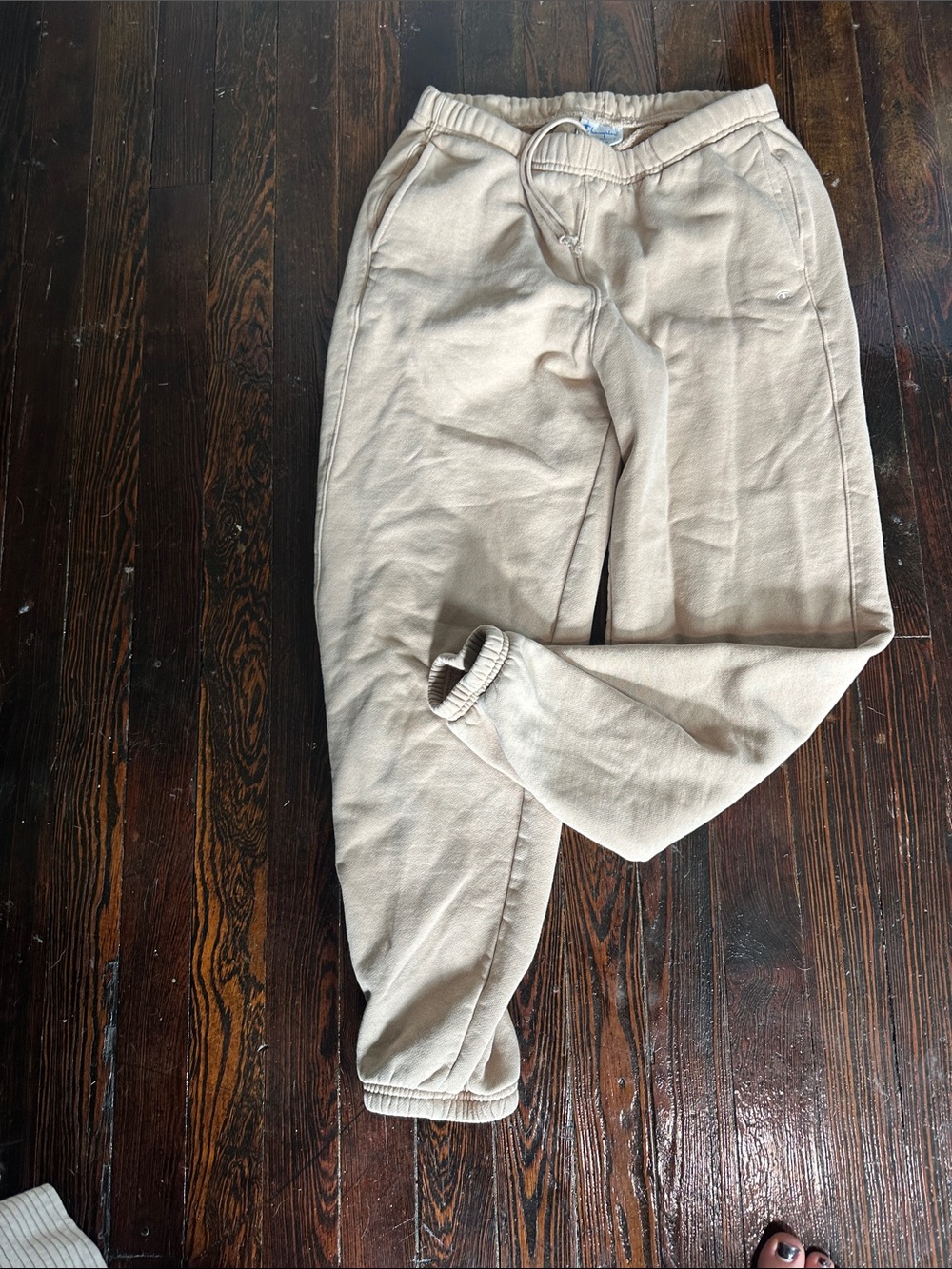 Champion Reverse Weave Joggers- Tan